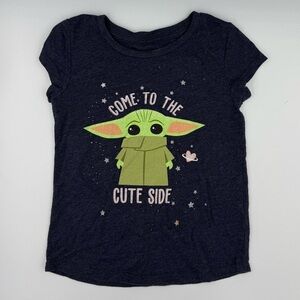 Star Wars Kids T-Shirt with Baby Yoda Design